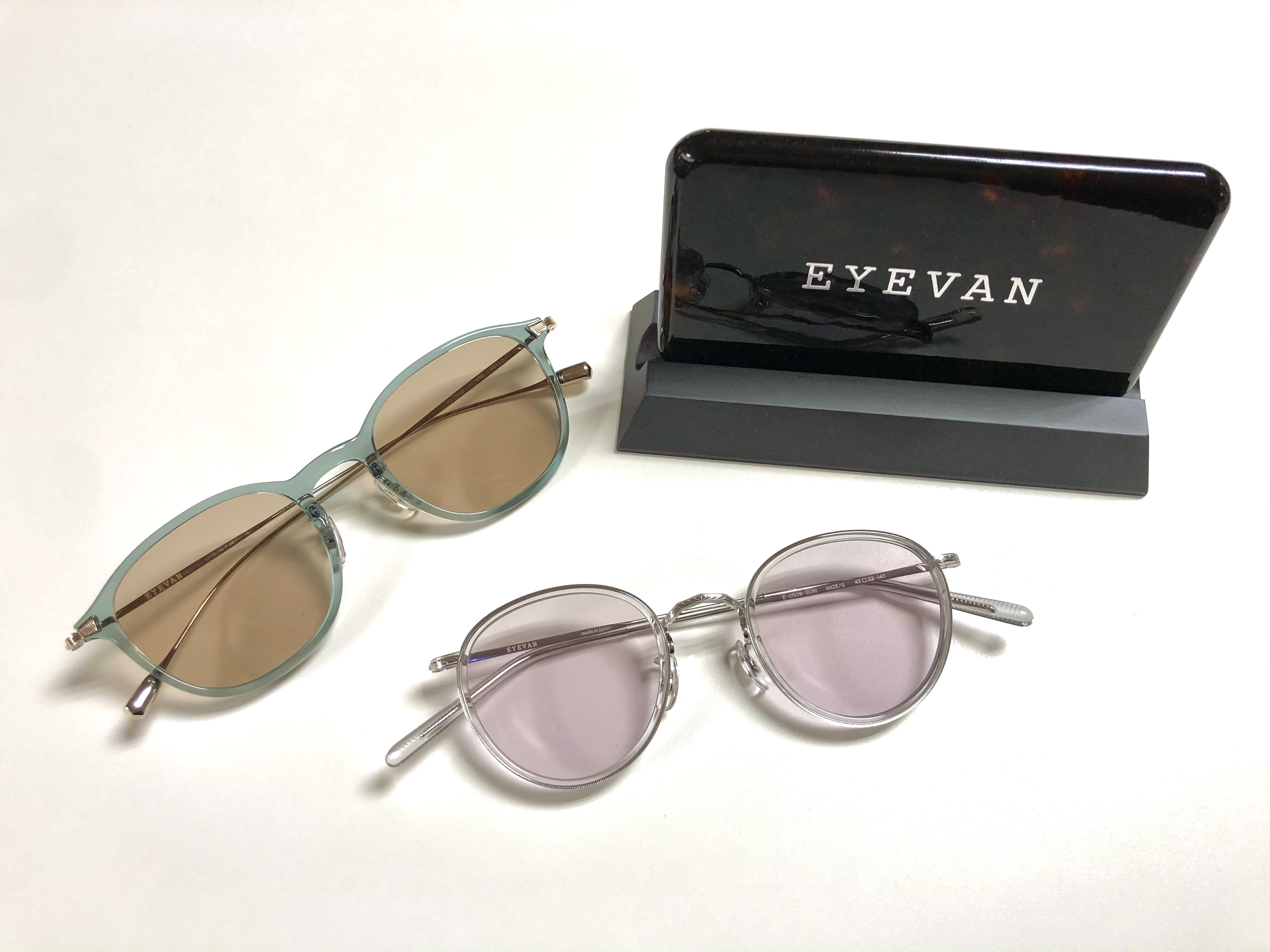 EYEVAN】クリアなサングラスで夏を軽快に - GALA EYEWEAR