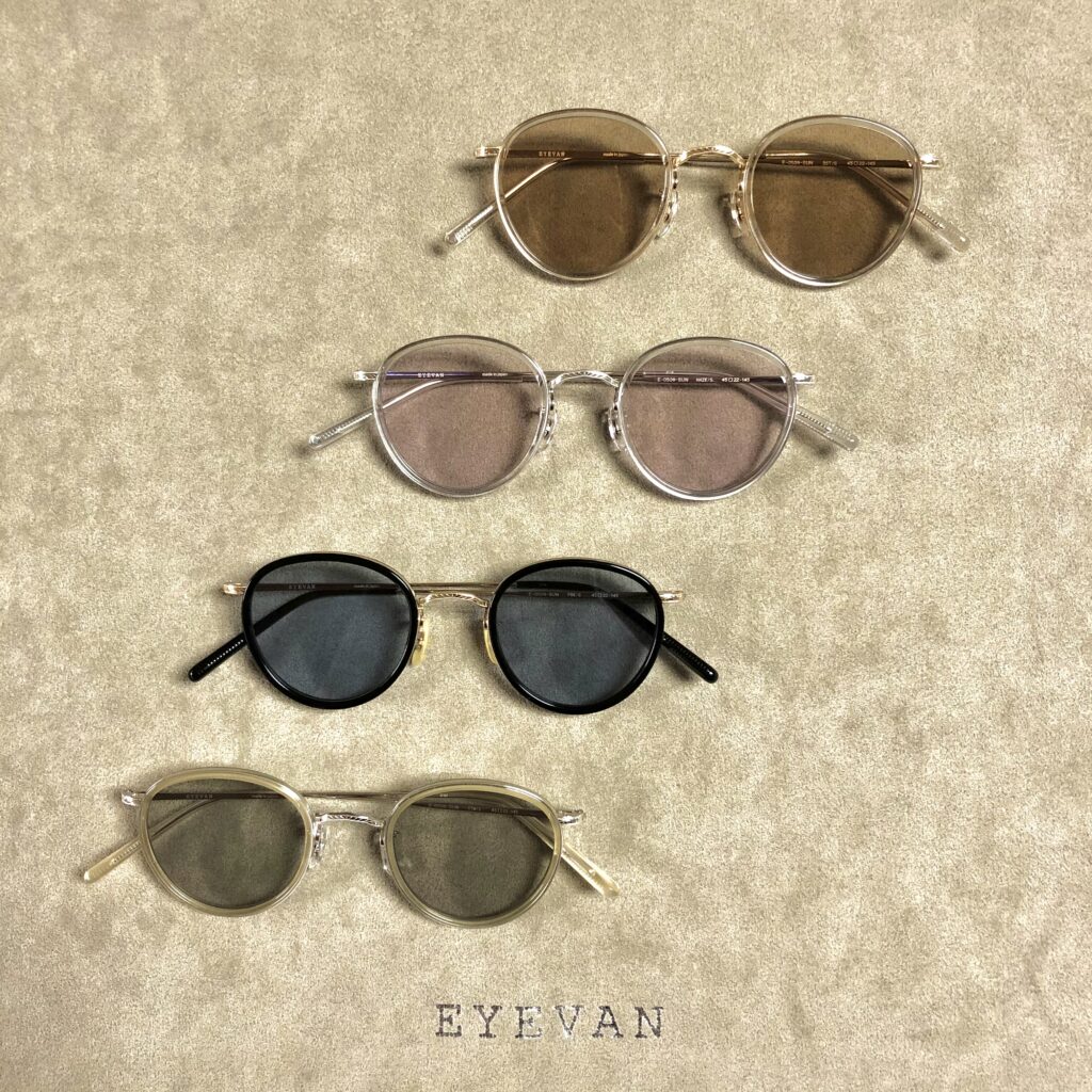 EYEVAN】クリアなサングラスで夏を軽快に - GALA EYEWEAR