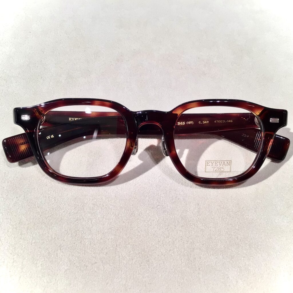 EYEVAN7285新作モデル入荷のご案内 『 343 (47) 』 - GALA EYEWEAR